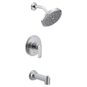 Moen Greenfield Bathroom M CORE 3 Series Shower Trim Set with Wide Showerhead Shower Handle and Tub Spout in Chrome - UT33323