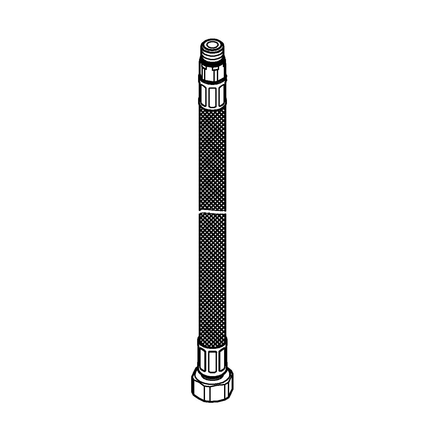 Grohe Repair Parts 46322000 20.75" Connector (M12X1) in Grohe Chrome