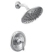 Moen Brantford Posi Temp Shower Trim Kit with 8 Inch Eco Performance Rainshower in Chrome - T2252EP
