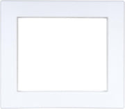 Oatey 38941 White Plastic Quadtro Washing Machine Box Face Plate