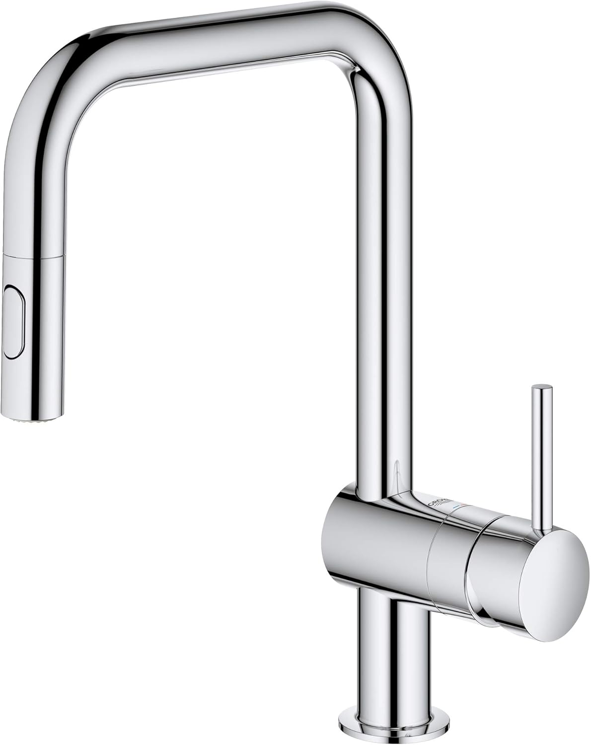 Grohe 32319003 Single-Handle Pull Down Kitchen Faucet Dual Spray 1.75 GPM In Starlight Chrome Finish