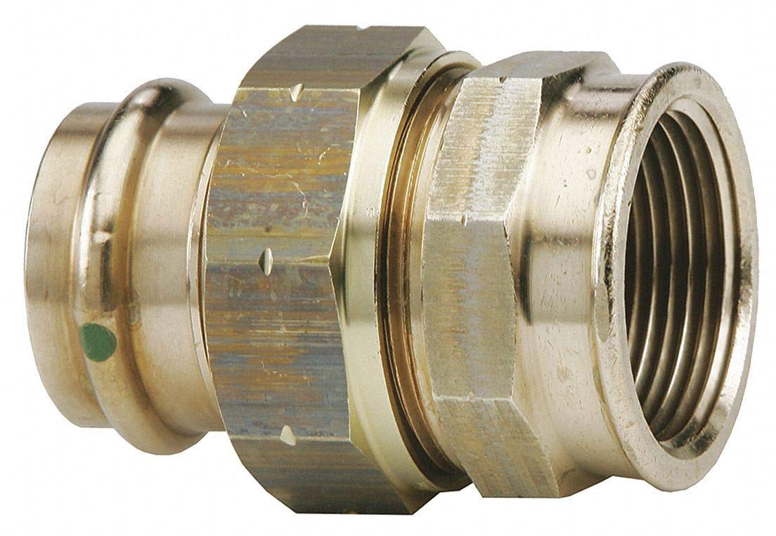 Viega ProPress 2" Press x Female Thread Union in Bronze - 79725