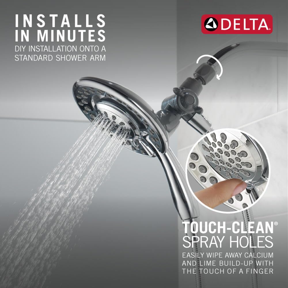 Delta Universal Showering Components 75486C 4-Setting In2ition in Chrome Finish