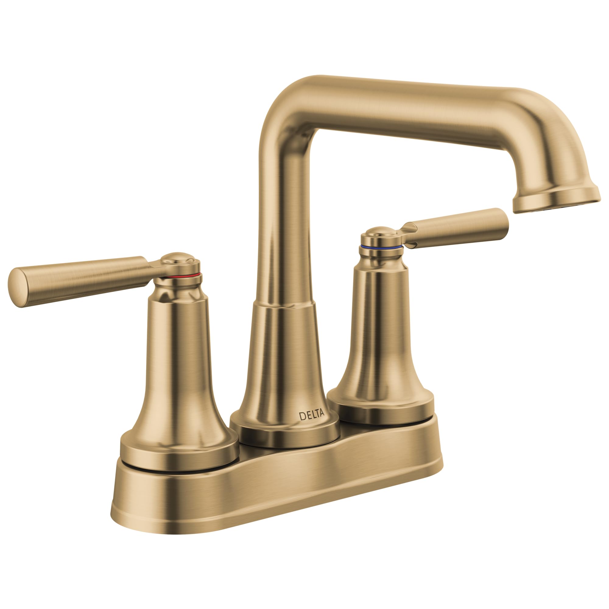 Delta Saylor Two Handle Centerset Bathroom Faucet with Metal Drain & Pop Up