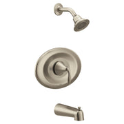 Moen Posi Temp Eco Performance Tub and Shower Trim Kit in Brushed Nickel - T2137EPBN