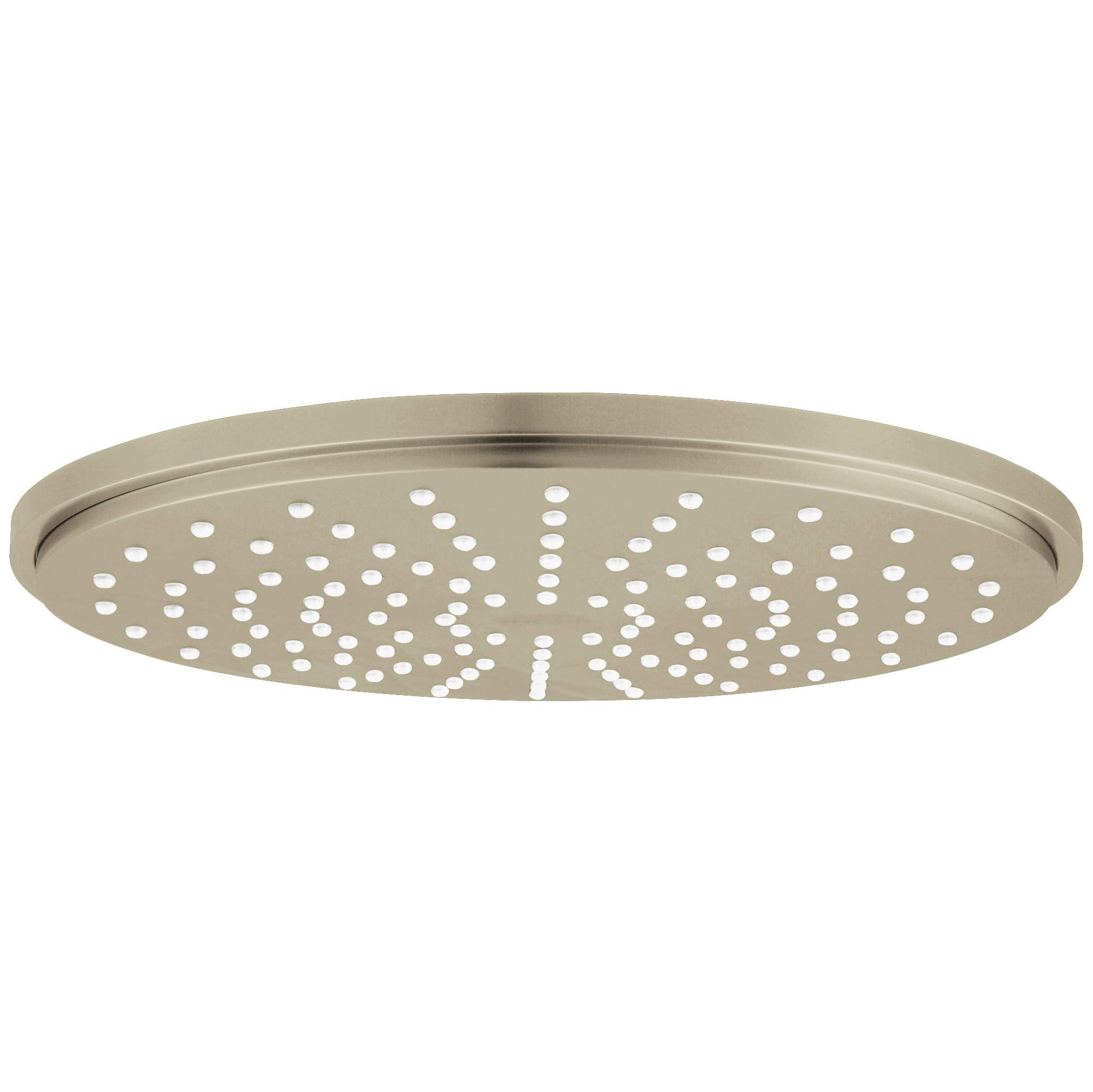 Grohe Rainshower 27814EN1 210 Shower Head, 8" - 1 Spray, 1.75 gpm in Grohe Brushed Nickel