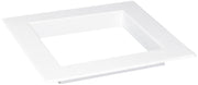 Oatey Square Supply Box with 8.25" Plastic Faceplate in White - 38942 - 2 pack