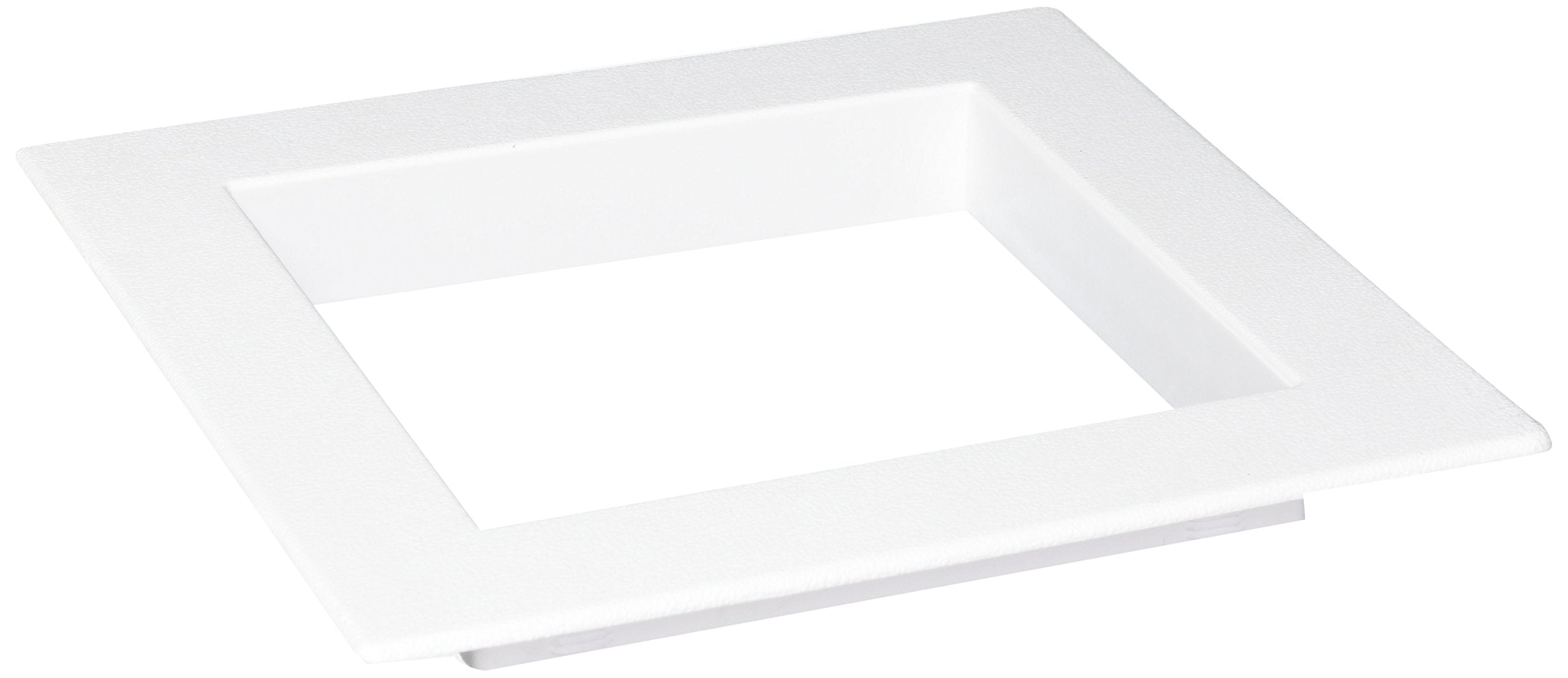 Oatey Square Supply Box with 8.25" Plastic Faceplate in White - 38942 - 2 pack