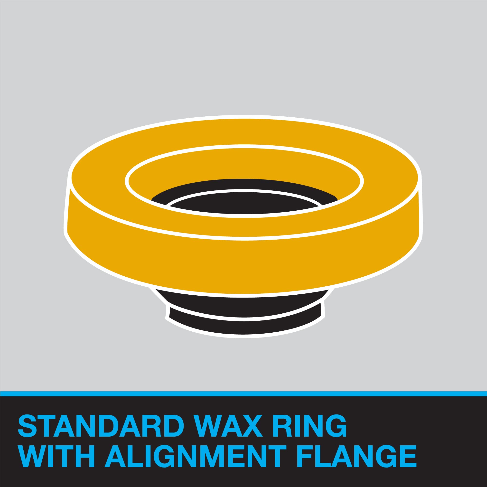 Oatey Harvey Toilet Wax Ring with Urethane Seal - 1005-24 - 25 pack