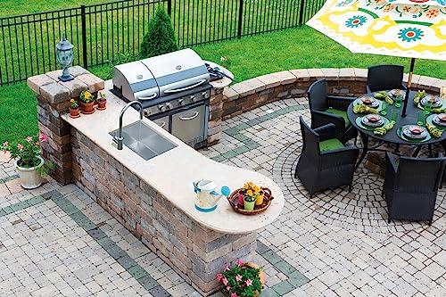 I appreciate you sharing this image, but I notice it shows an outdoor kitchen setup rather than a close-up product photo of t