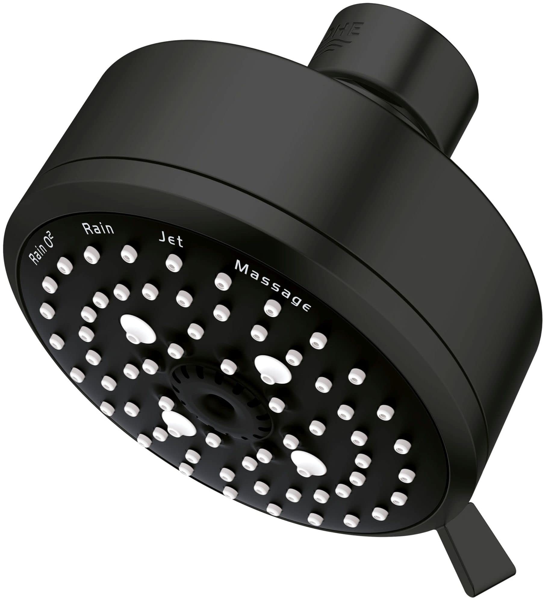 Grohe Tempesta 26043GN1 100 Shower Head, 4" - 4 Sprays, 1.75 gpm in Grohe Brushed Cool Sunrise