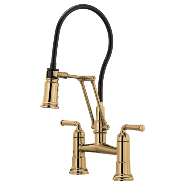 Brizo Rook Articulating Bridge Faucet