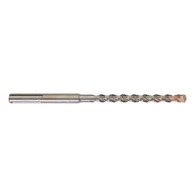 Milwaukee SDS-Max drill bit with spiral flutes and cylindrical shank, copper-colored cutting tip.