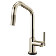 Brizo Litze SmartTouch Pull-Down Kitchen Faucet with Angled Spout & Knurled Handle