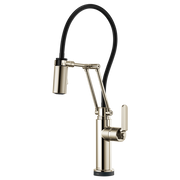 Brizo Litze SmartTouch Articulating Kitchen Faucet with Industrial Handle