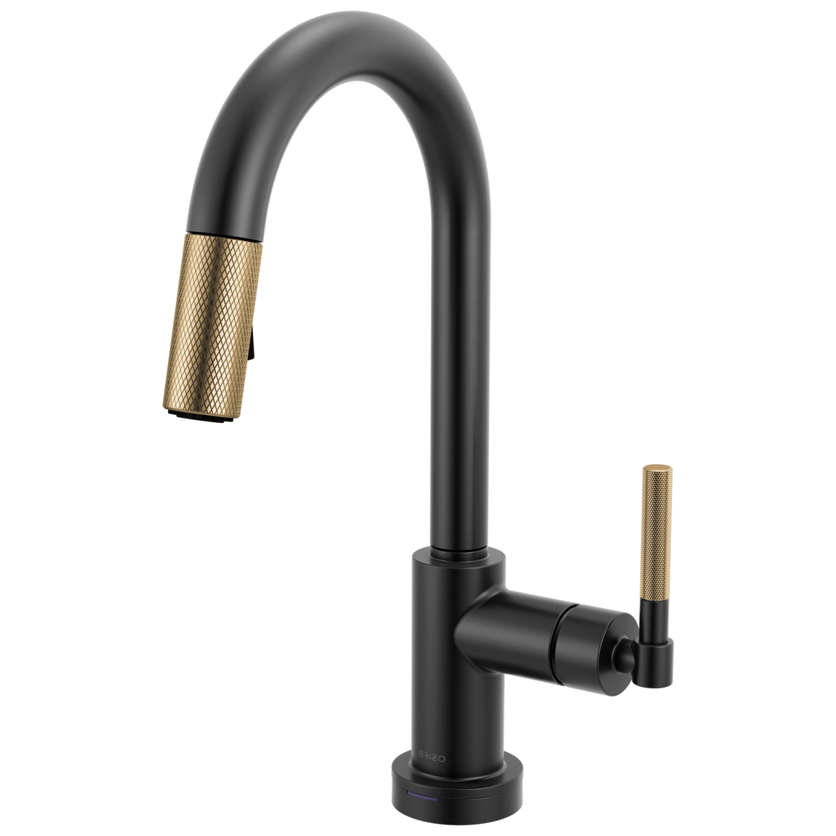 Delta Litze 1.8 GPM Touch Activated Pull-Down Bar Faucet w/ Knurled Handle
