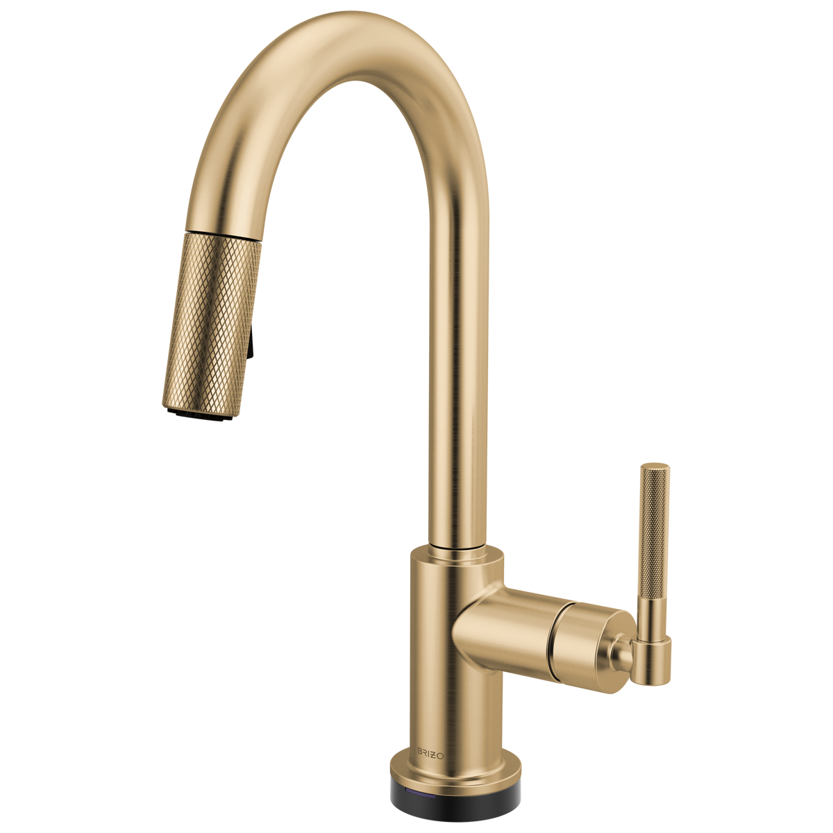 Delta Litze 1.8 GPM Touch Activated Pull-Down Bar Faucet w/ Knurled Handle