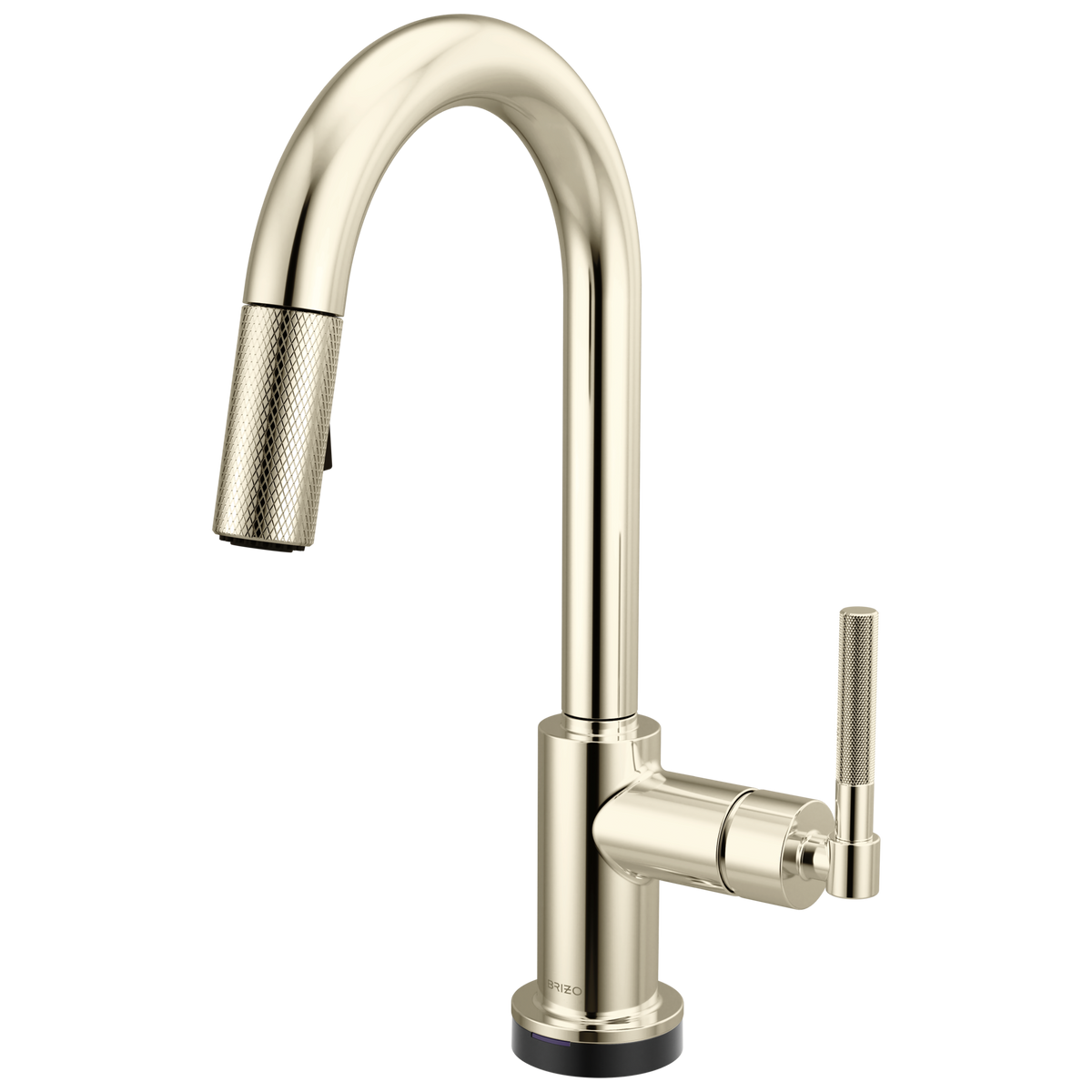 Delta Litze 1.8 GPM Touch Activated Pull-Down Bar Faucet w/ Knurled Handle