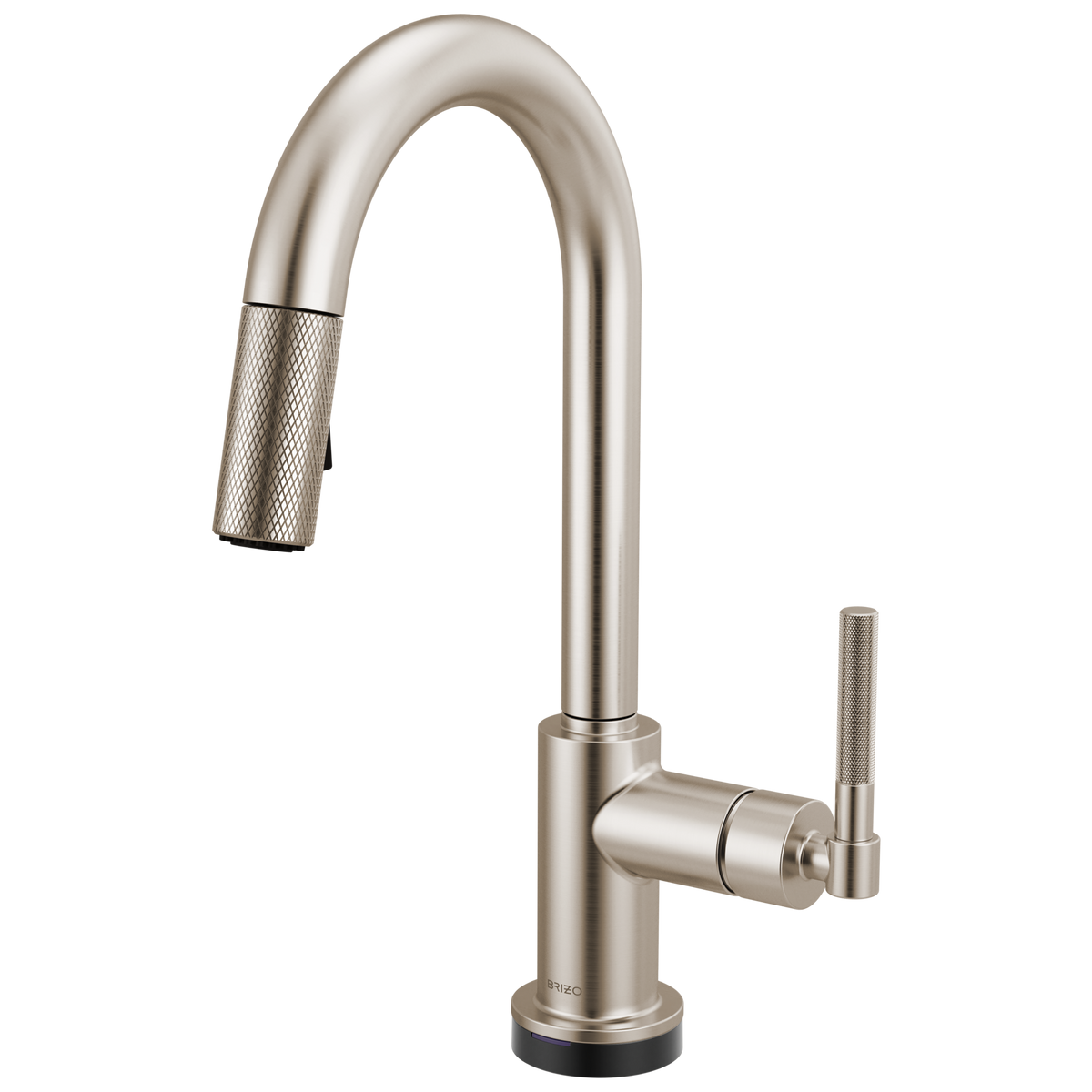 Delta Litze 1.8 GPM Touch Activated Pull-Down Bar Faucet w/ Knurled Handle