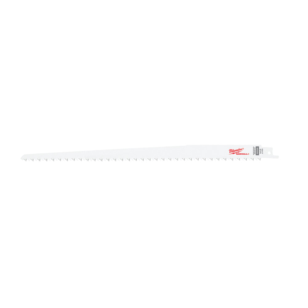 Milwaukee 48-00-5017 12 in. 6 TPI Fleam Ground SAWZALL Blades 5PK