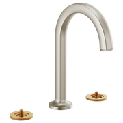Brizo Kintsu Widespread Lavatory Faucet with Arc Spout - Less Handles 1.2 GPM
