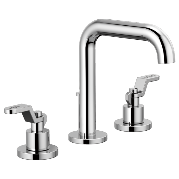 Brizo Litze 65335LF-PCLHP Widespread Lavatory Faucet - Less Handles  - Two Handle LHP With Pop Up: Chrome