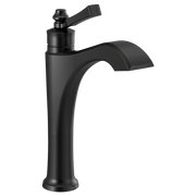 Delta Dorval Single Handle Mid-Height Vessel Bathroom Faucet with Lever Handle