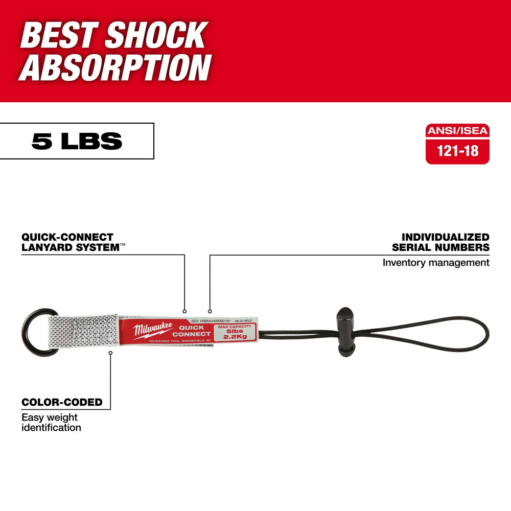 Milwaukee 48-22-8822 3 Pc. 5 Lb. Small Quick-Connect Accessory