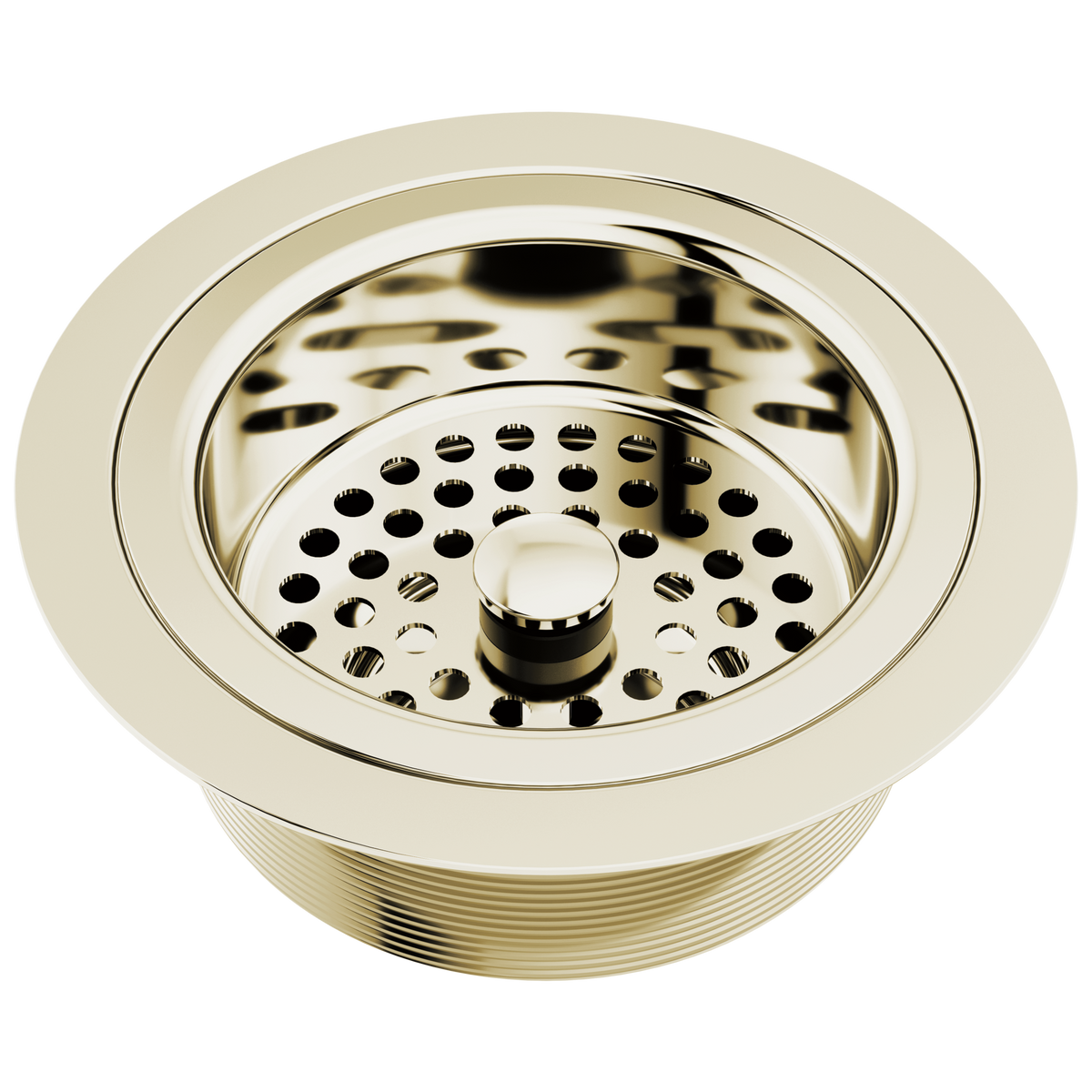 Delta Kintsu Brass Basket Strainer and Flange