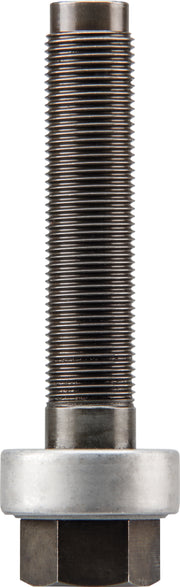 Metal draw stud with threaded shaft and flat base, 3/4 inch diameter.