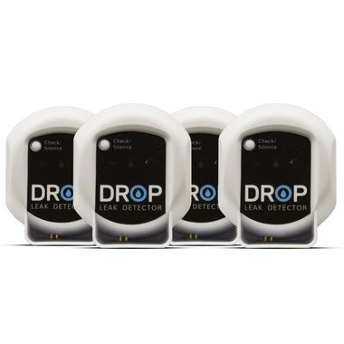 DROP Leak Detector System - 2 Pack Leak Detectors with Cable - D-LD2