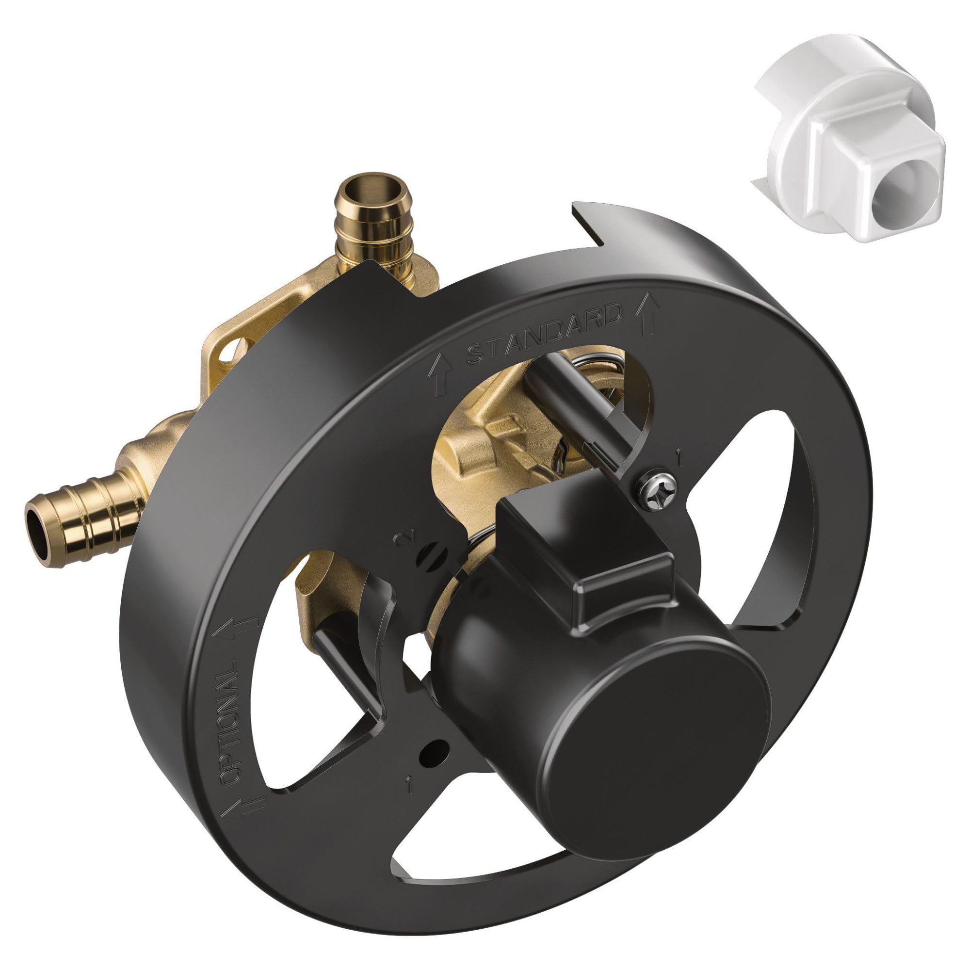 Moen M Pact Posi Temp Pressure Balancing Valve with 1/2" Crimp Ring PEX Connection - FP62326PF