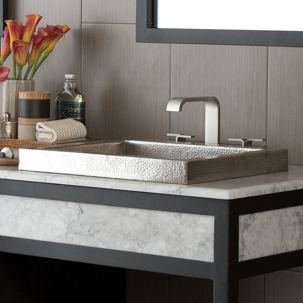 Native Trails CPS546 TATRA: Hammered Copper Bathroom Sink