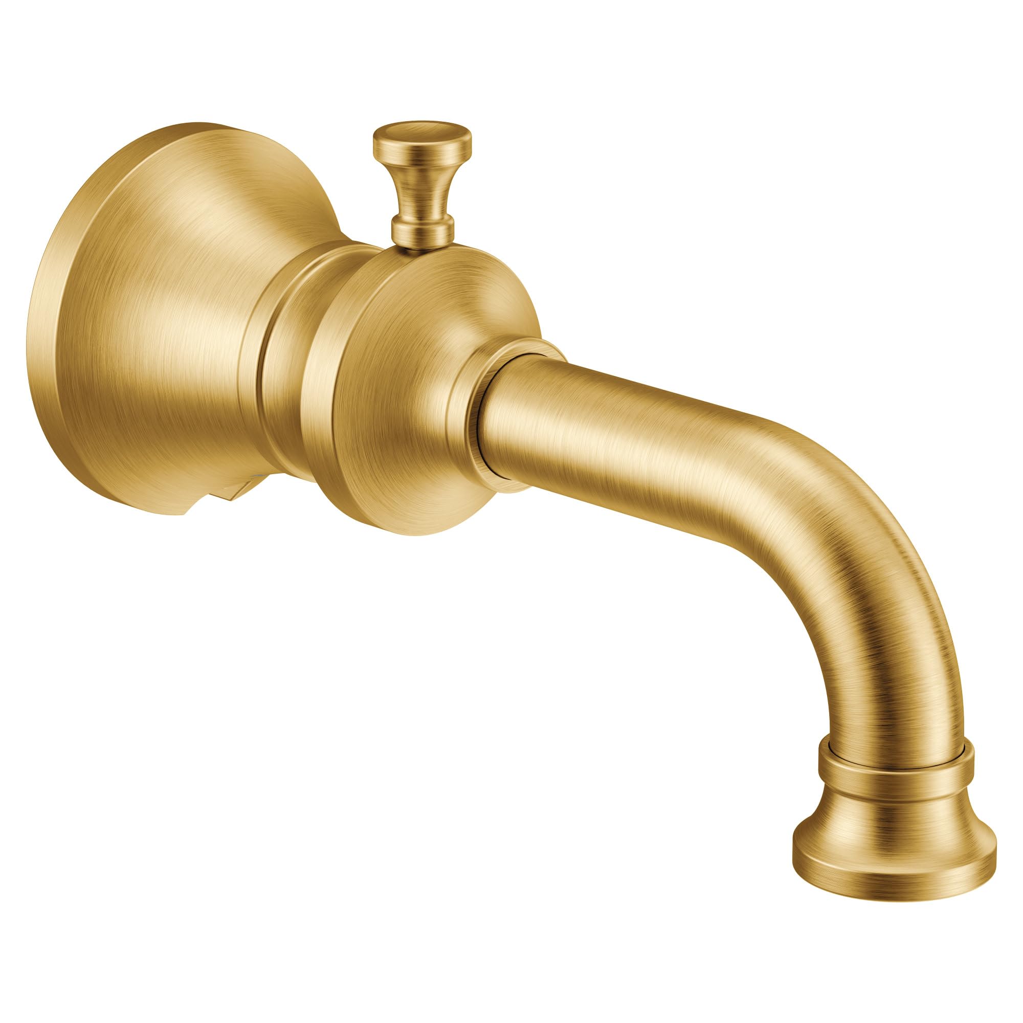 Moen Colinet Traditional Diverter Tub Spout with Slip fit CC Connection in Brushed Gold - S5000BG