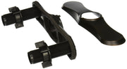Venetian bronze escutcheon and gasket components for Delta pull-down kitchen faucet with threaded connectors.