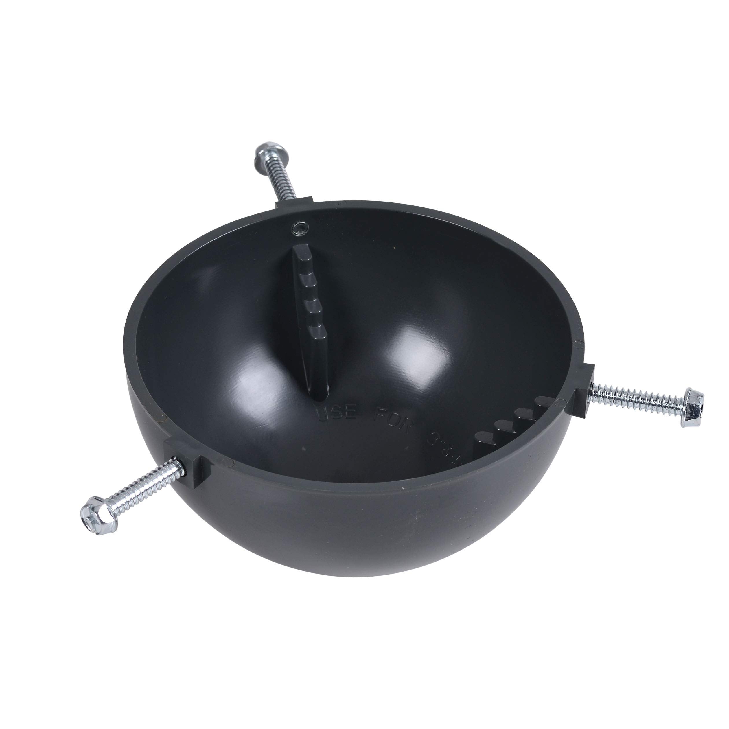 Oatey 3 in. x 4 in. Mushroom Vent Cap for Roof Vent Pipes in Gray - 43805