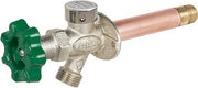 Prier 12 inch Quarter Turn Anti-Siphon Wall Hydrant with Soft Grip Handle and 3/4 inch MPT - P-164T12