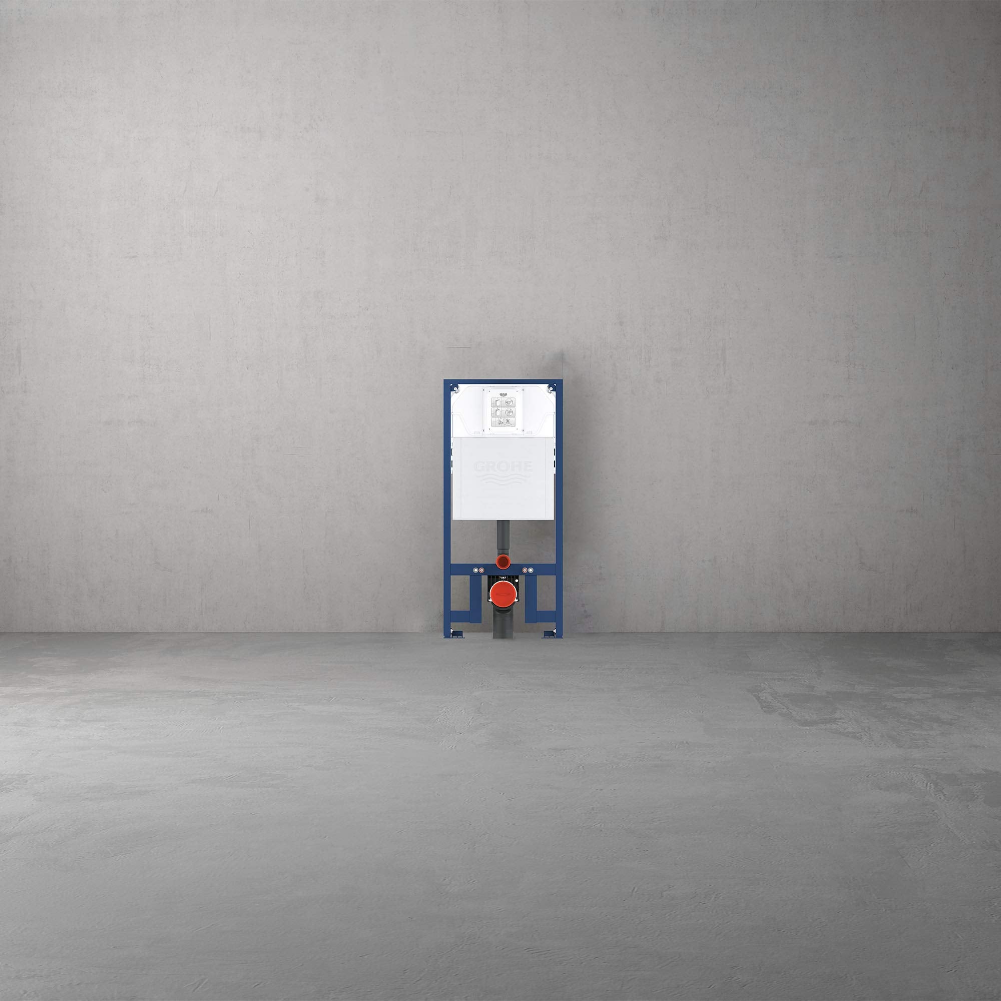 Grohe Rapid Sl 39688000 Rapid SL Slim 2" x 4" In-Wall Carrier for Toilet
