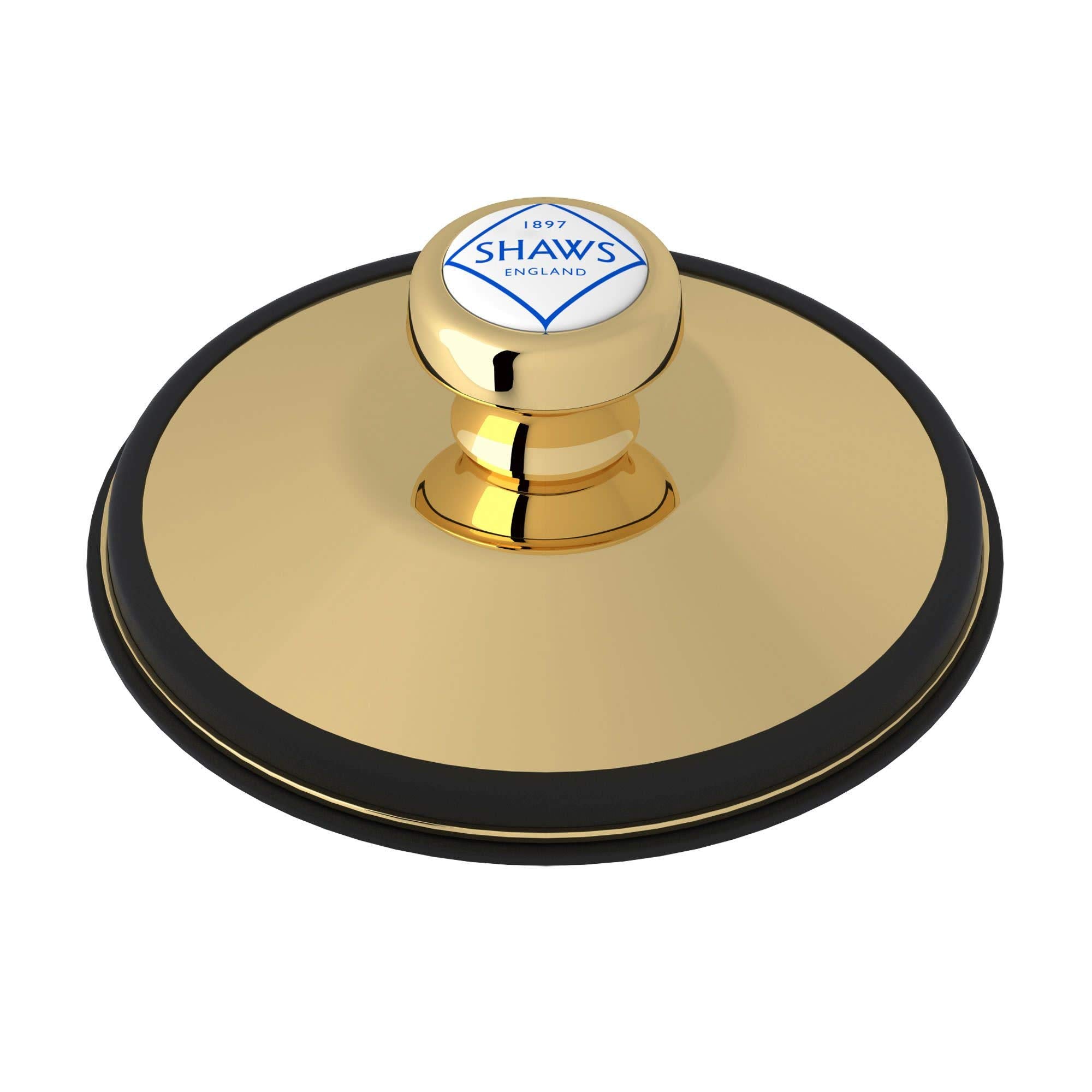 ROHL Shaws Garbage Disposal Stopper - Unlacquered Brass