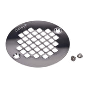 Oatey 4" Shower Drain Strainer with Screw Mount in Stainless Steel - 42358