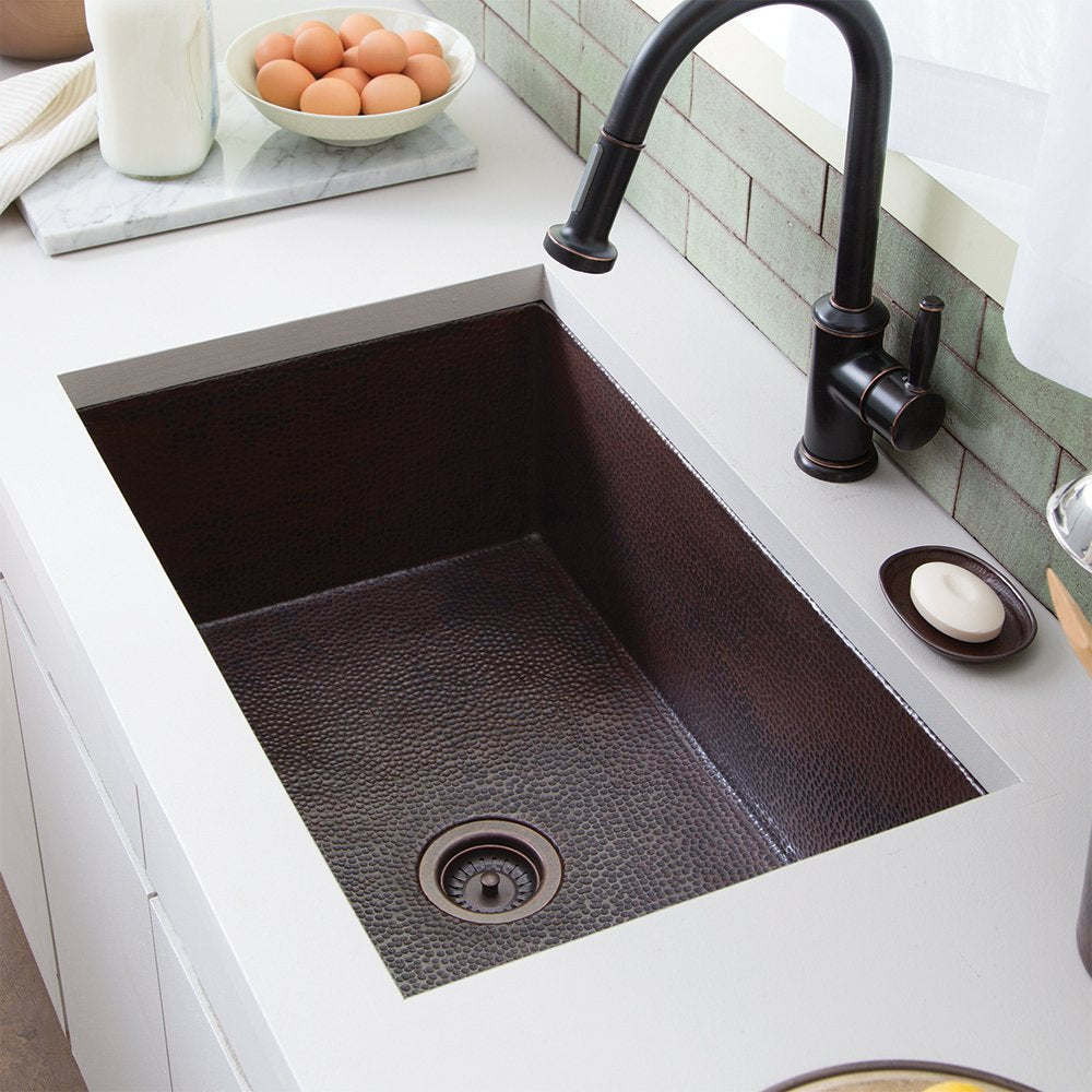 Native Trails CPK293 Cocina 30" Kitchen Sink: Antique Copper