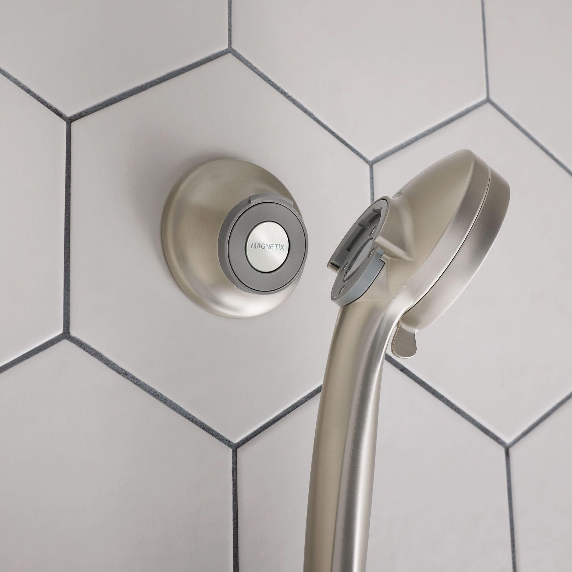 Moen Magnetix Magnetic Showerhead Dock in Brushed Nickel - 186117BN