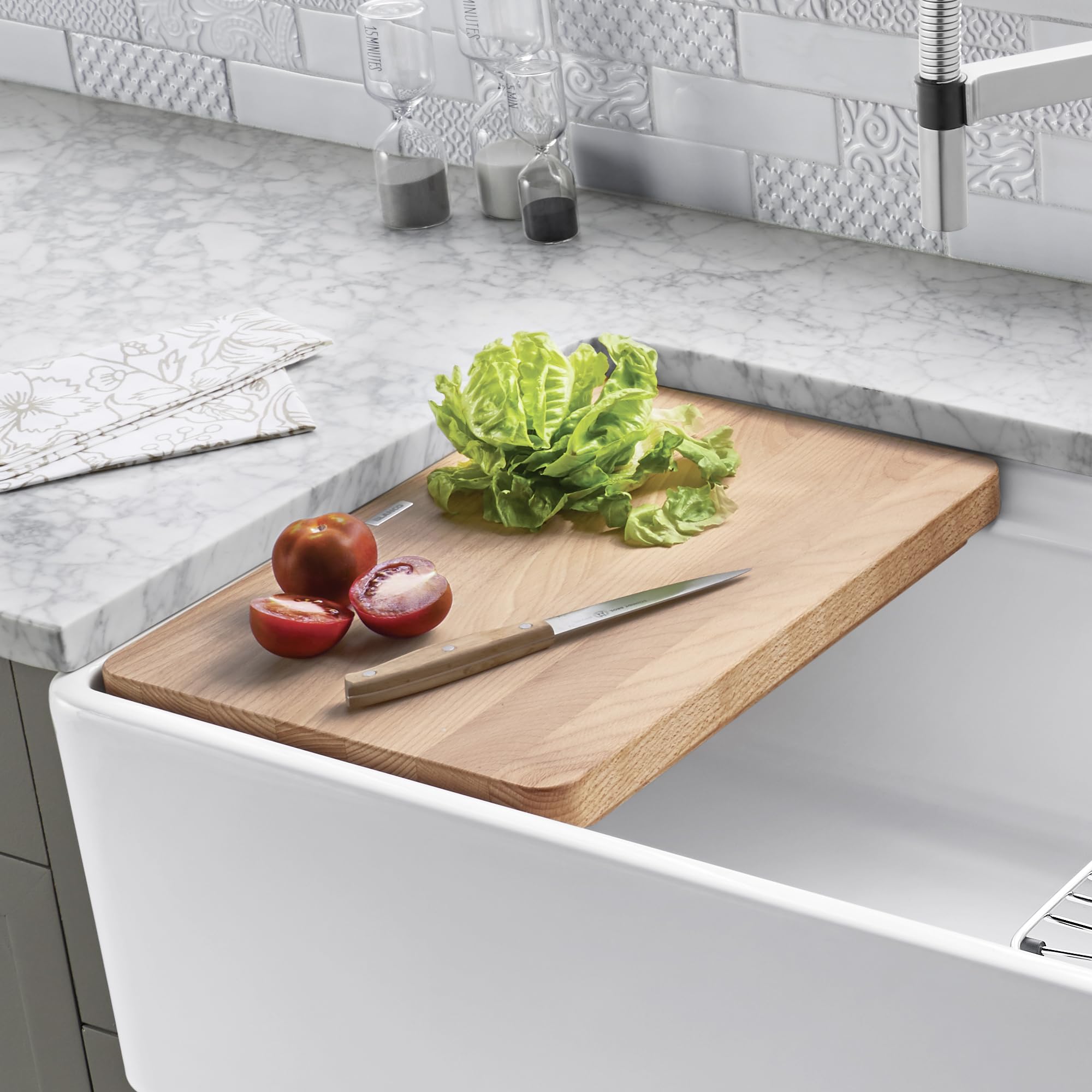 Blanco Wooden Cutting Board in Beech Wood - 234689