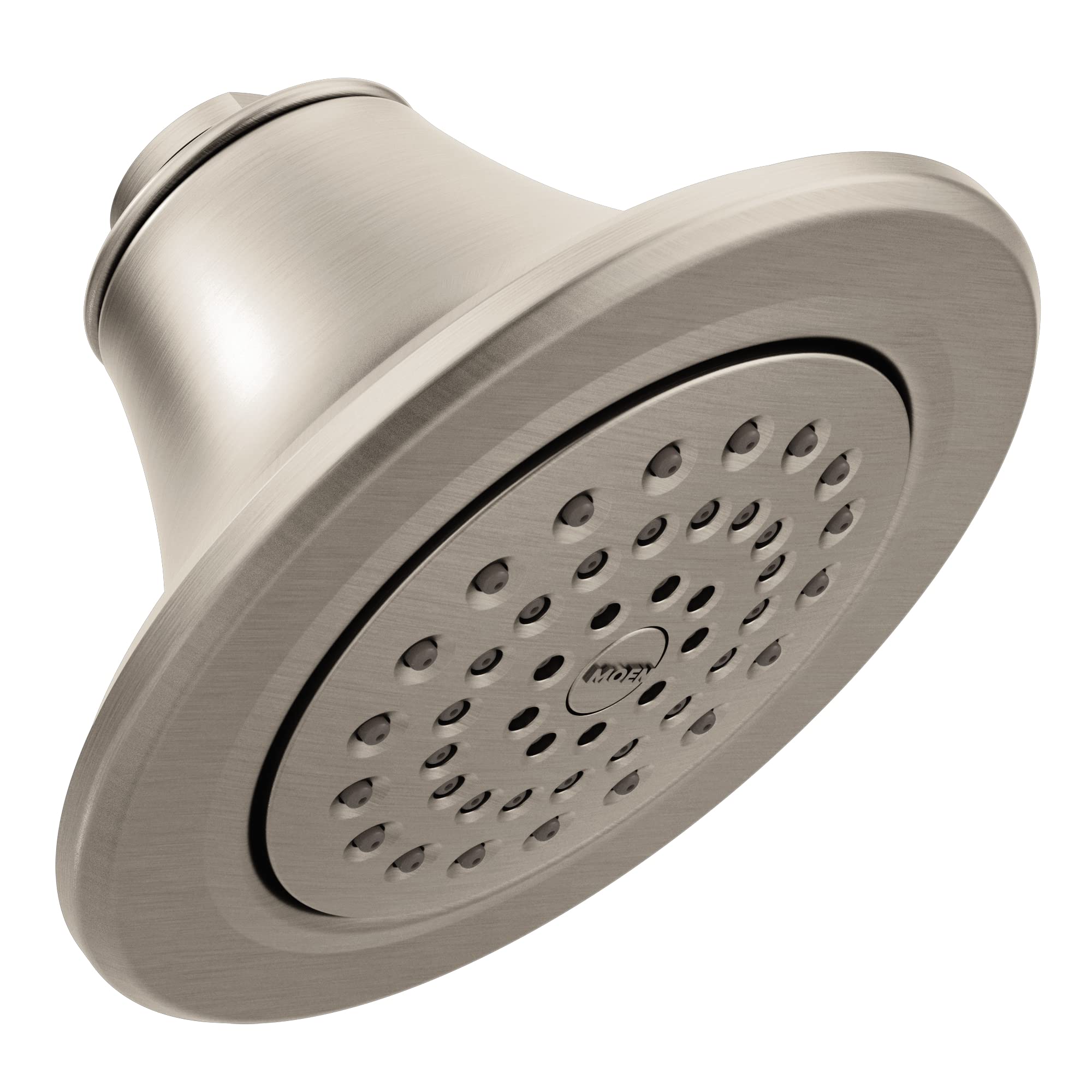 Moen Icon 5 7/8" Eco Performance One Function Showerhead with 1.75 GPM Flow Rate in Brushed Nickel - S6312EPBN