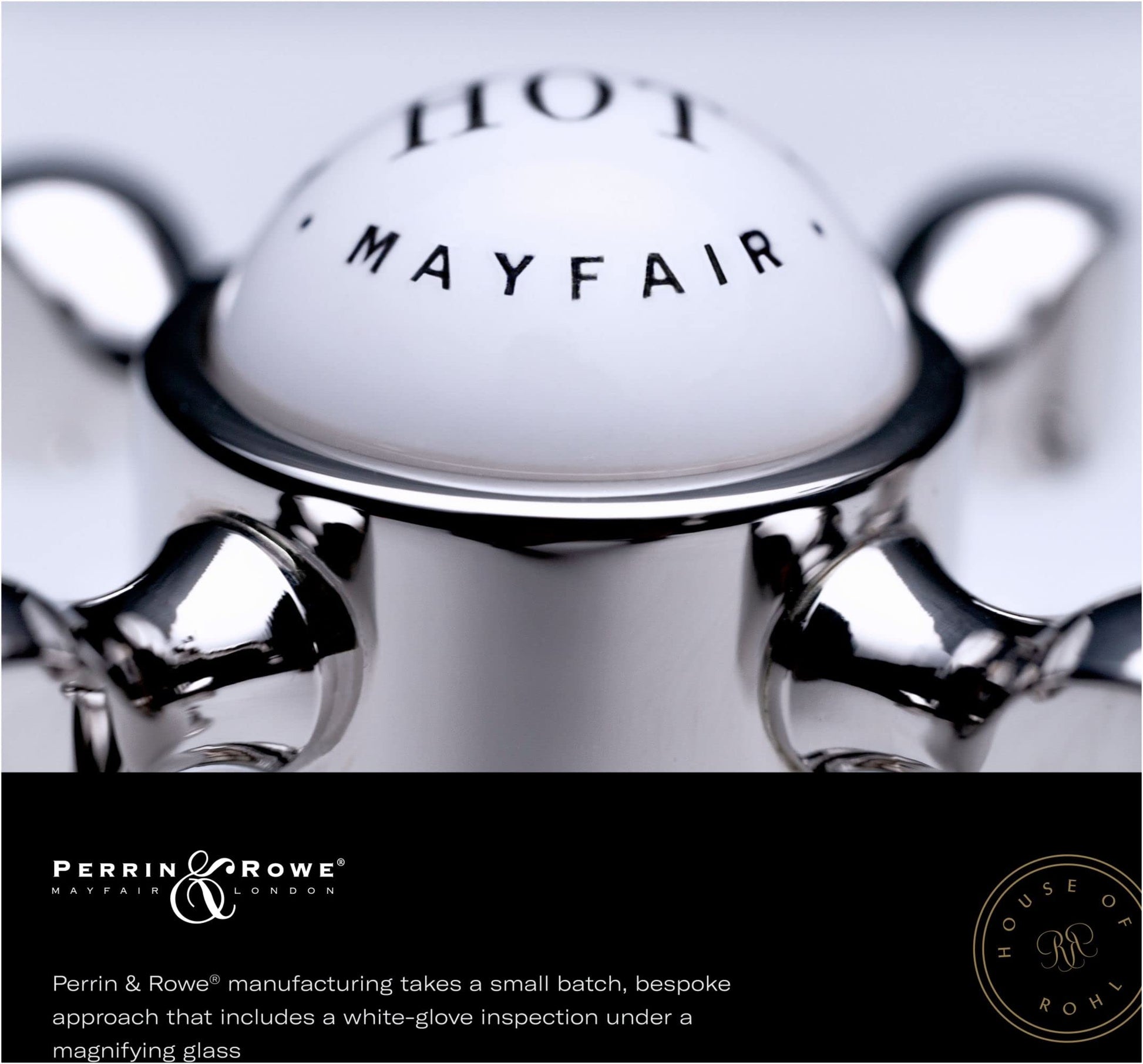 I notice the image shown is of a Perrin & Rowe product (cookware with Mayfair branding), not the ROHL Holborn Filter Kitchen 