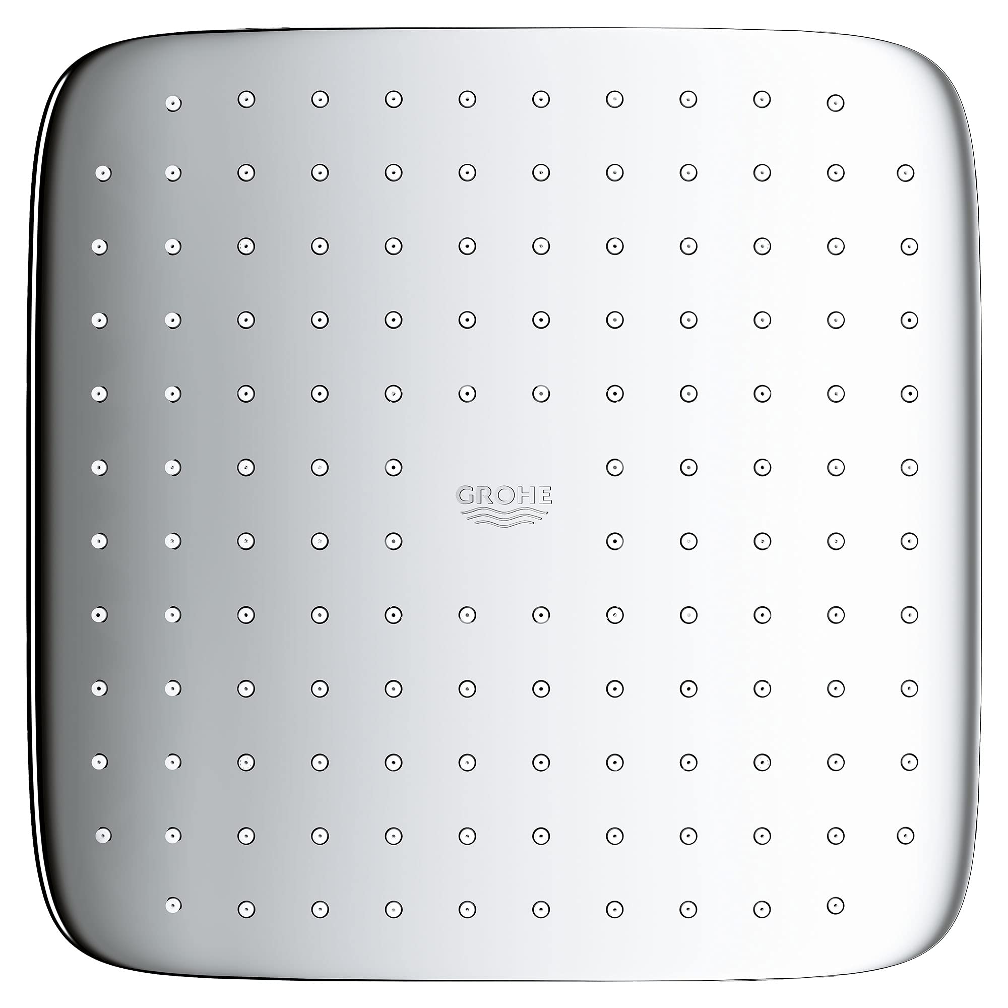 Grohe Tempesta 26718000 250 Rain Shower Head, 9 7/8" - 1 Spray, 1.75 gpm in Grohe Chrome