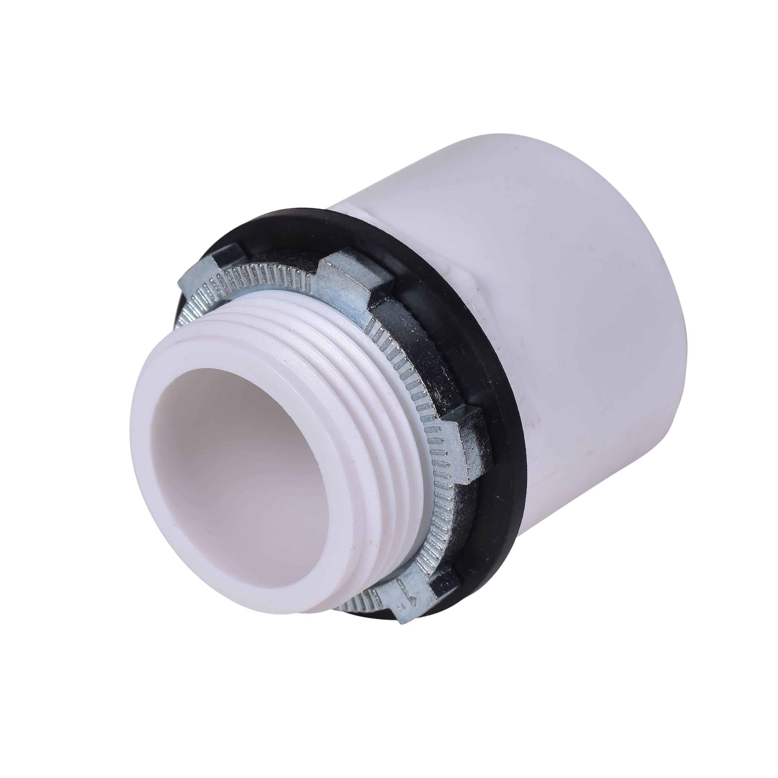 Oatey Water Heater Pan PVC Adapter, 1-inch in White - 34088 - 10 pack