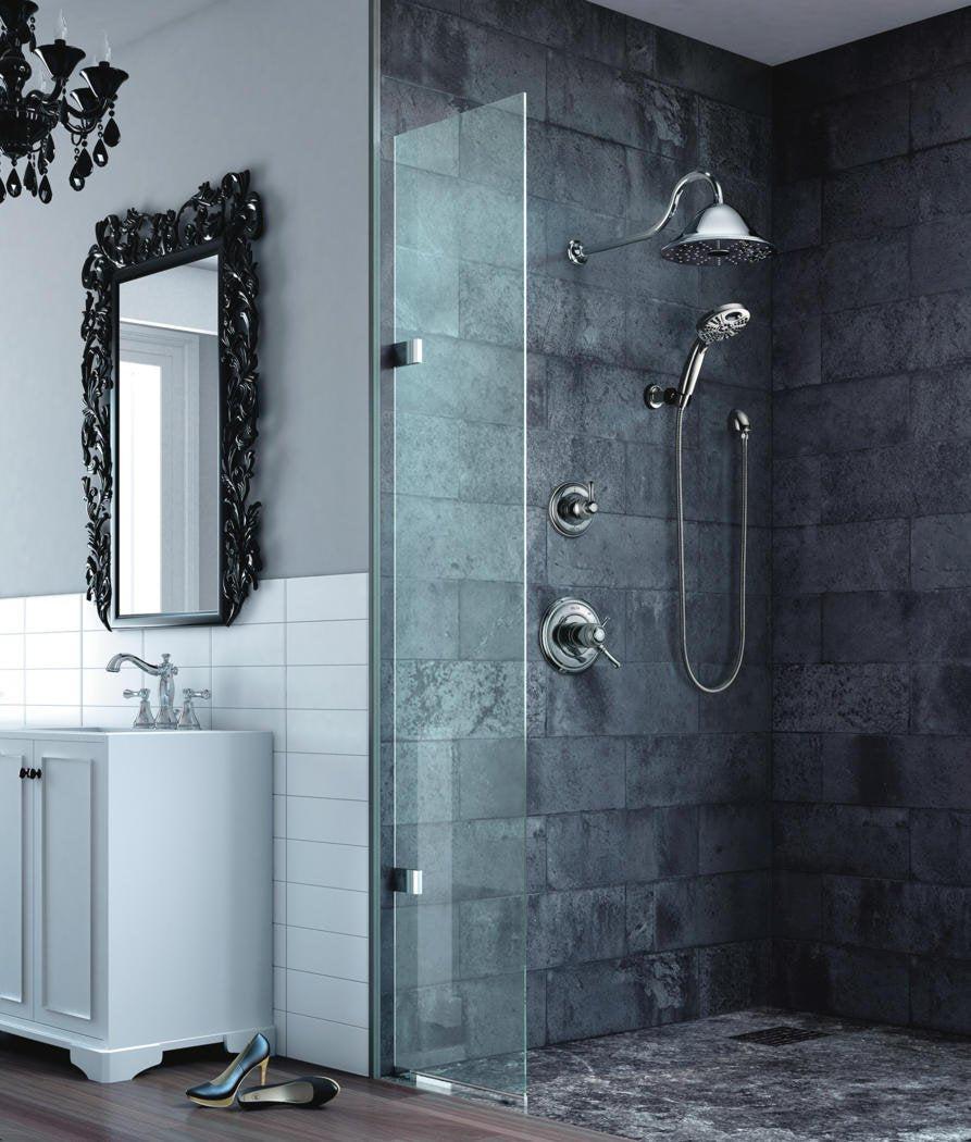 Delta Cassidy H597 Metal Lever Handle - Transfer Valve in Chrome Finish