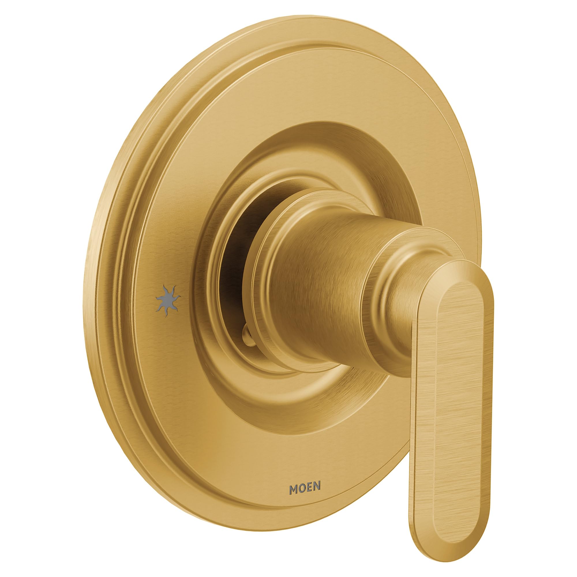 Moen Greenfield Single Handle Tub and Shower Faucet Lever Handle in Brushed Gold - T2221BG