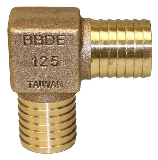 Merrill 1 in. Broze Elbow for Plastic Pipe - RBDENL100
